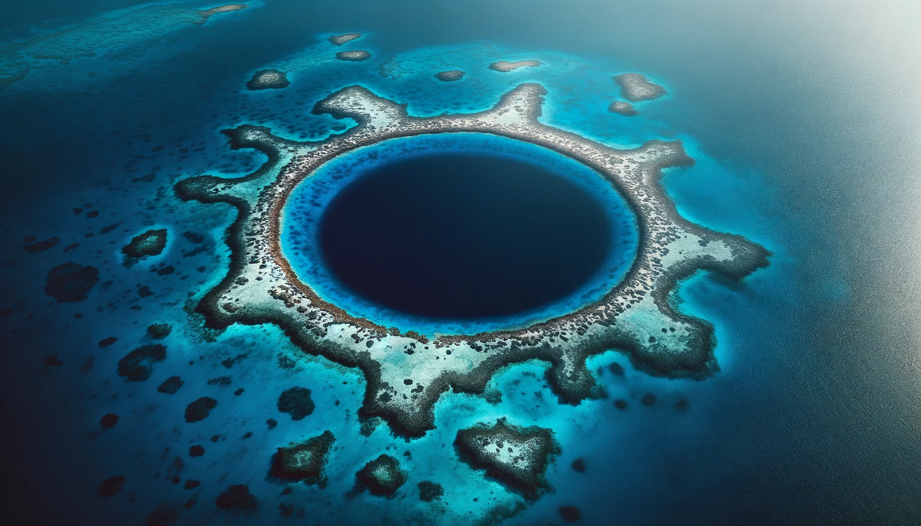 Great Blue Hole in Belize