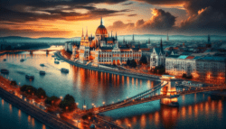 Hungary the Parliament Building in Budapest