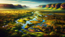 Kakadu National Park in the Northern Territory, Australia