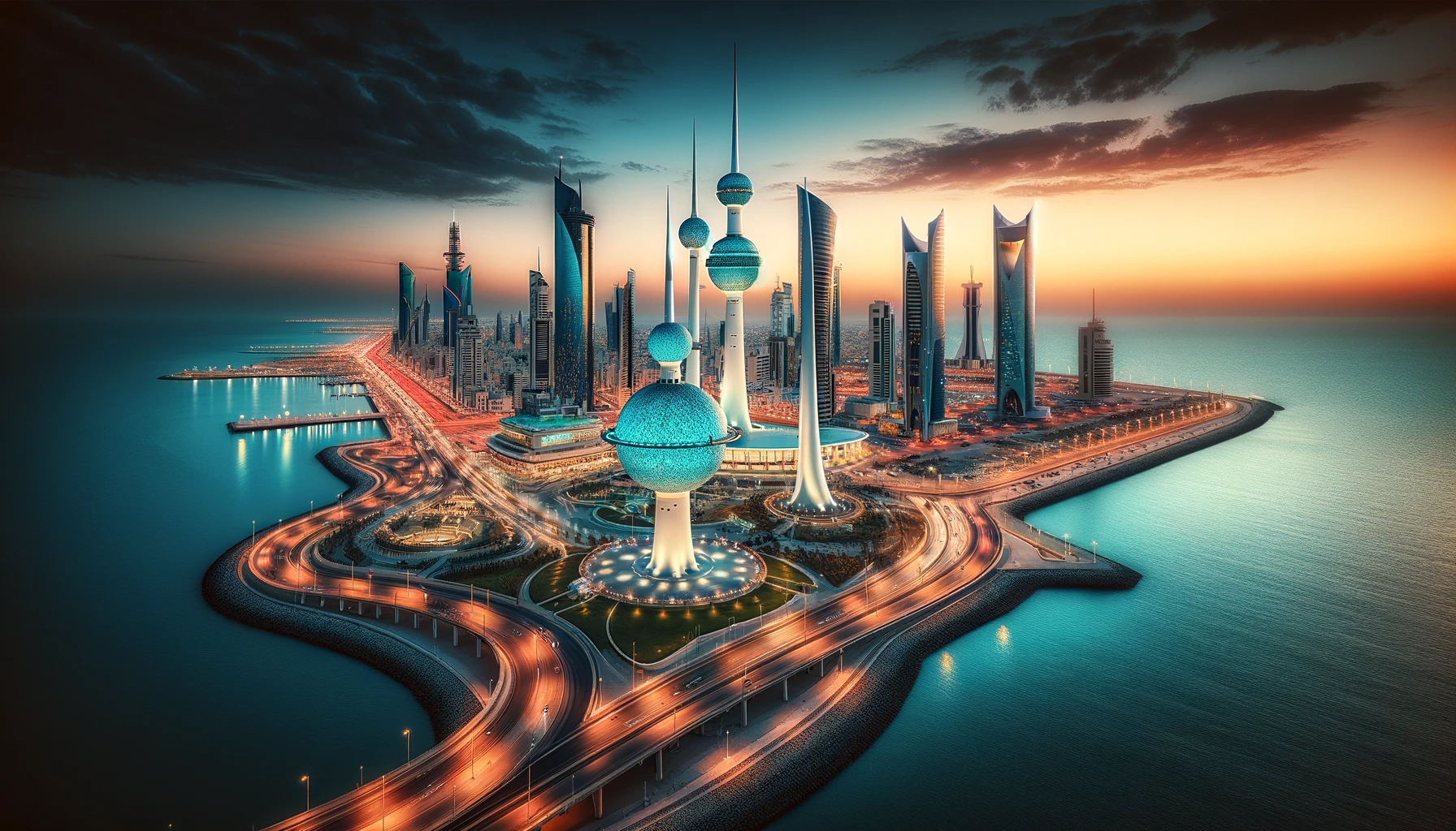 Kuwait's Kuwait Towers
