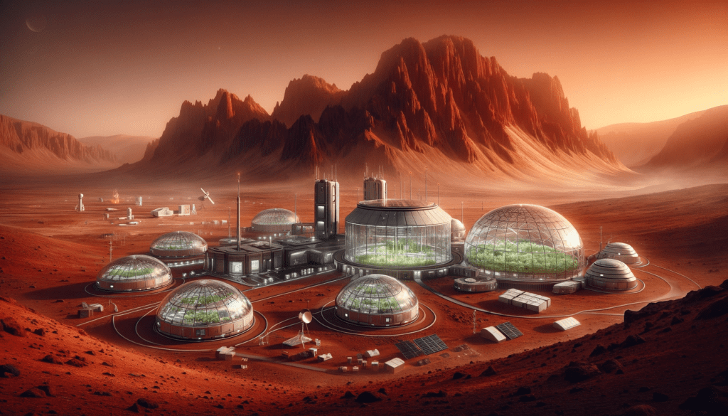 Mars colony