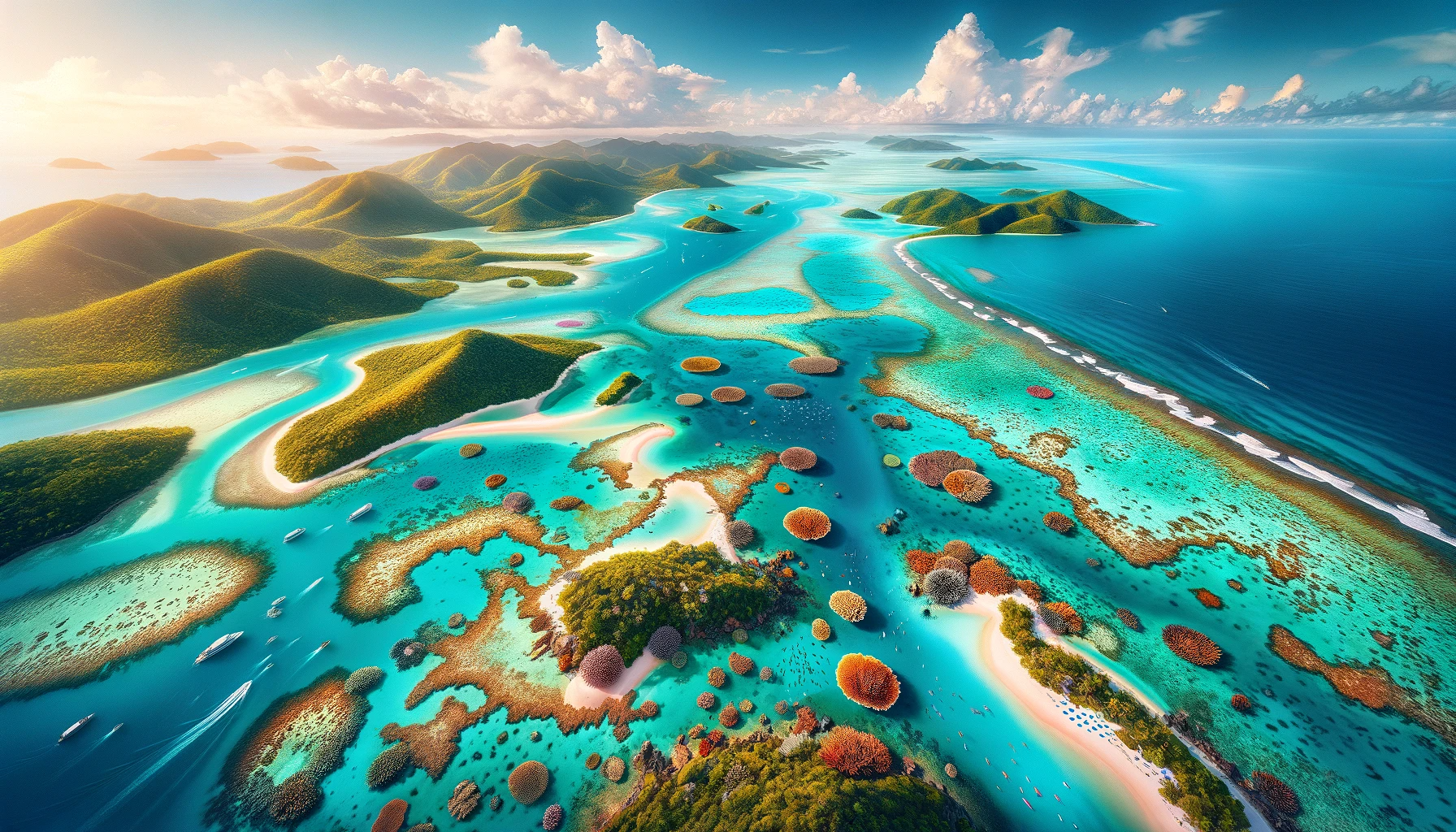 Queensland, Australia the Great Barrier Reef