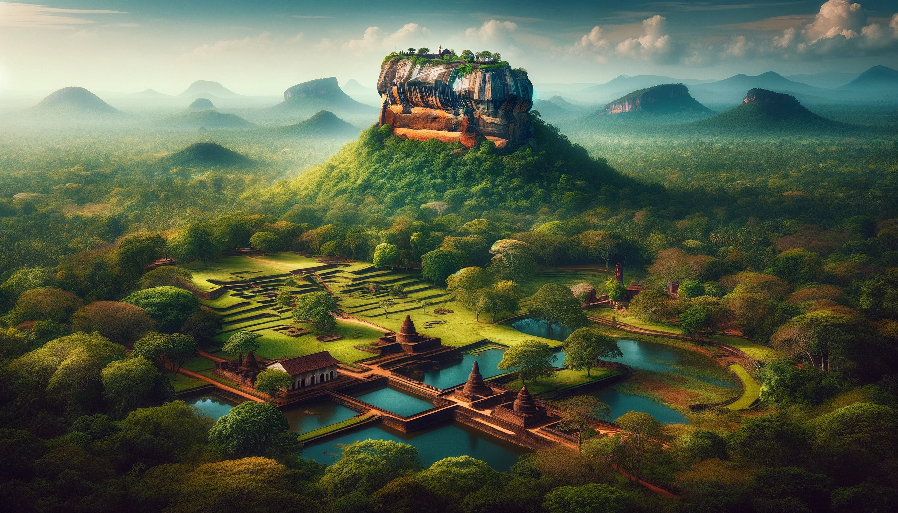 Sri Lanka Sigiriya Rock Fortress