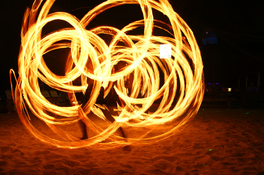 Fire show Full Moon Party Ko Pha-ngan