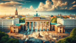 Germany Brandenburg Gate in Berlin